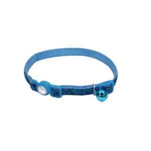 Coastal Collar Gato Brillante - Azul