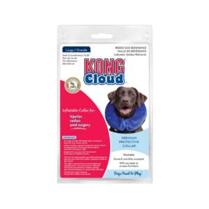 Kong Cloud Collar Inflable de Recuperación Perros - L