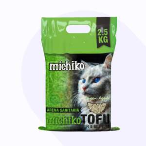 Arena Michiko Tofu Premium De Manzana Verde