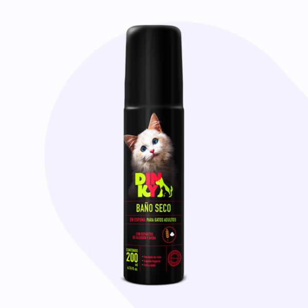 Dinky Baño Seco Para Gato Adulto