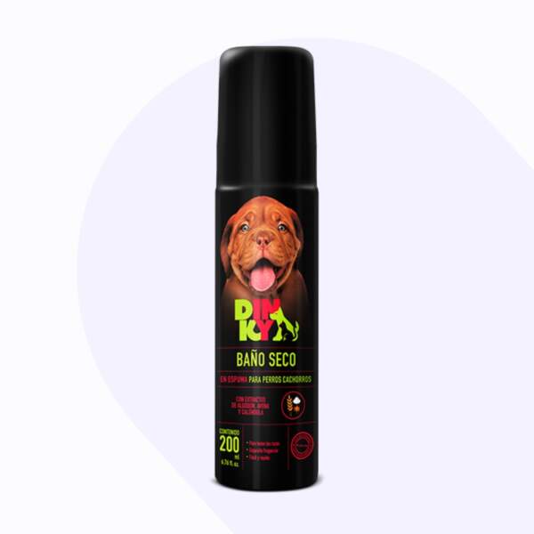 Dinky Baño Seco Para Perro Cachorro