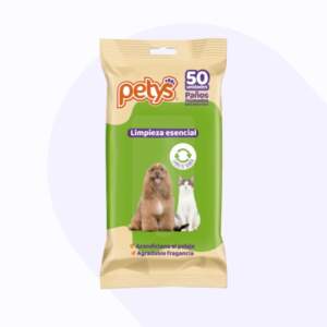 Petys Pañitos Húmedos Limpieza Esencial Para Mascotas