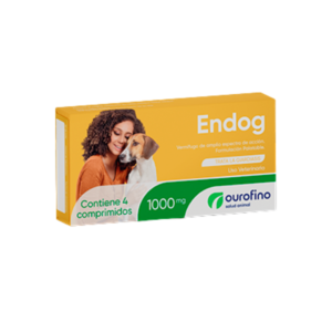 Endog Antiparasitario Interno Para Perros - Hasta 60 Kg