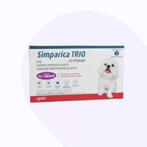 Simparica Trio Dorado Mascotas