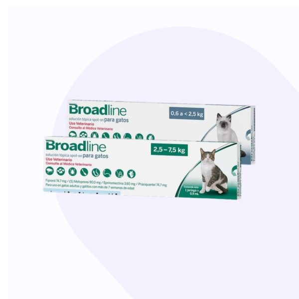 Desparasitante para gatos Broadline