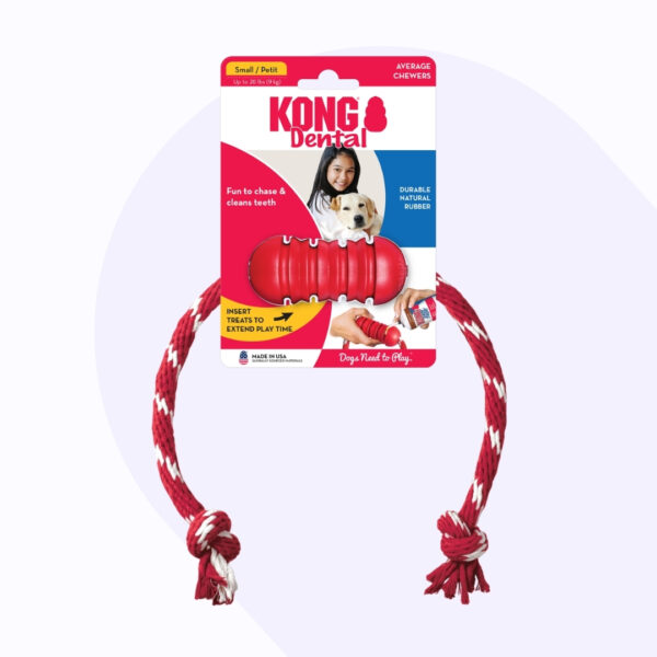Kong Perro Goma Cuerda Classic