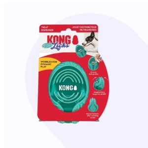 Kong perro juguete lame rewards licks